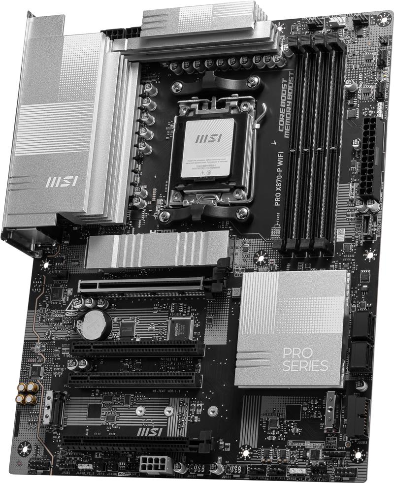 MSI PRO X870-P WIFI moederbord AMD X870E Socket AM5 ATX
