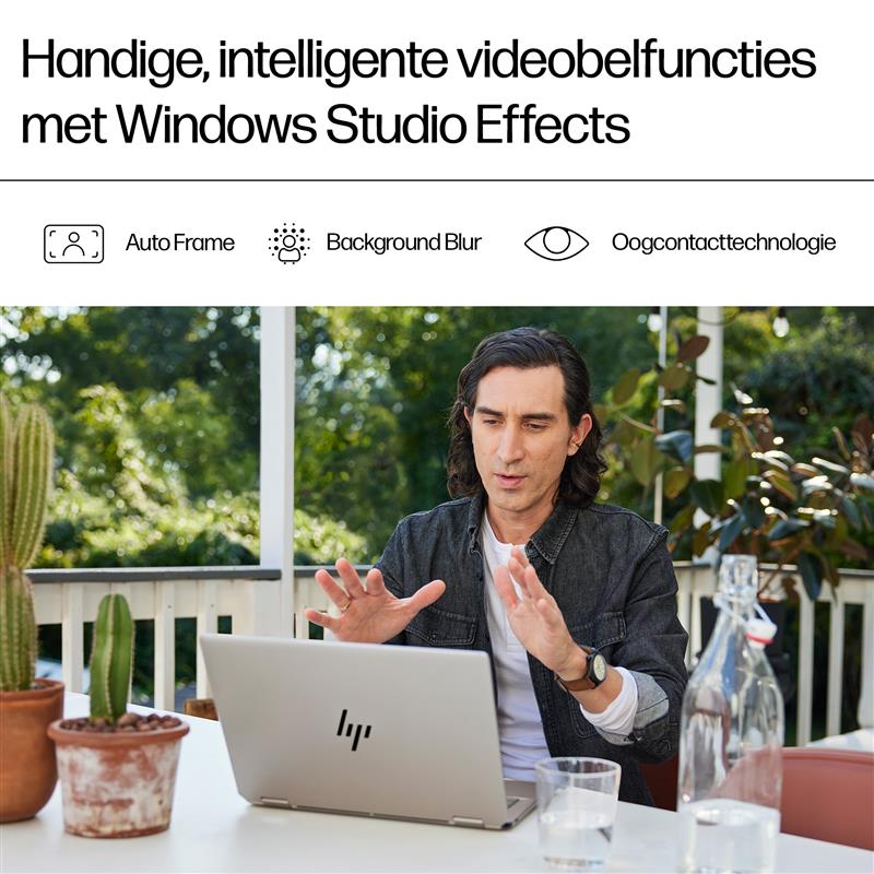 HP Spectre x360 14-eu0635nd Intel Core Ultra 7 155H Hybride (2-in-1) 35,6 cm (14"") Touchscreen 2.8K 16 GB LPDDR5x-SDRAM 1 TB SSD Wi-Fi 7 (802.11be) W