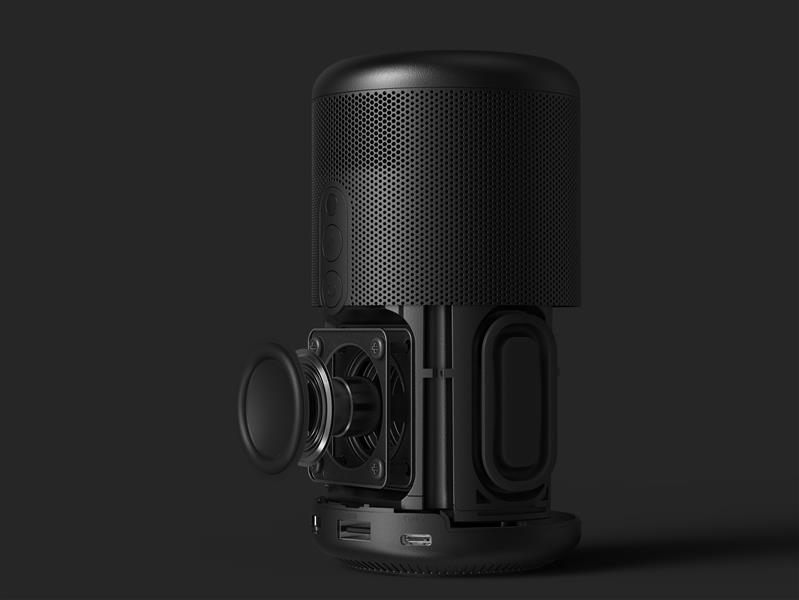 Anker Nebula Capsule II beamer/projector 200 ANSI lumens DLP WVGA (854x480) Draagbare projector Zwart