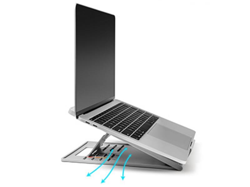 Kensington SmartFit® Easy Riser™ Go Laptop Cooling Stand - 14 inch