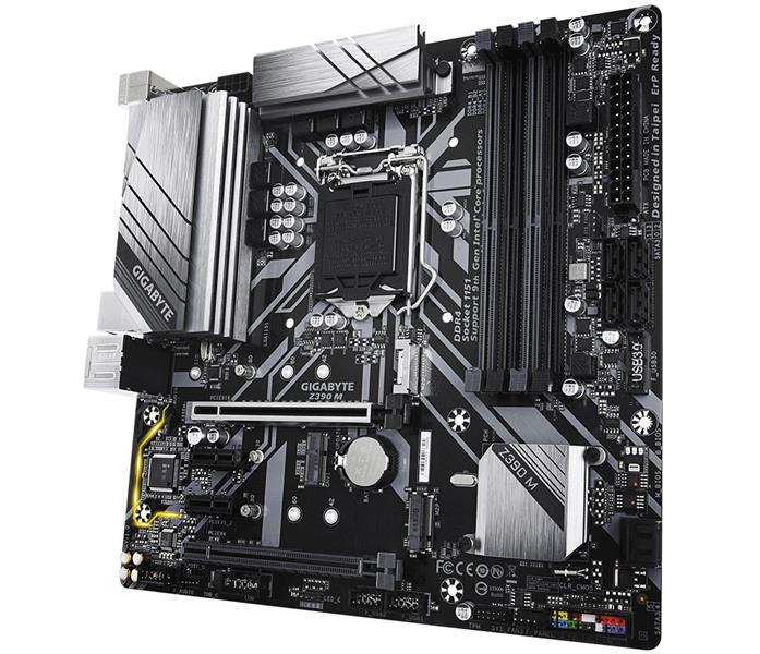 Gigabyte Z390 M moederbord LGA 1151 (Socket H4) Micro ATX Intel Z390