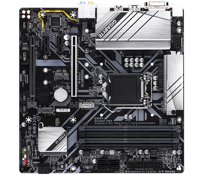 Gigabyte Z390 M moederbord LGA 1151 (Socket H4) Micro ATX Intel Z390