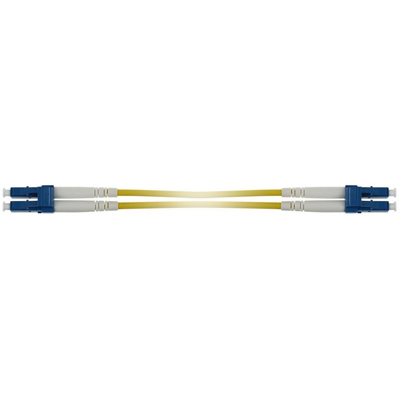 ACT RL3351 Glasvezel kabel 1,5 m 2x LC OS2 Geel