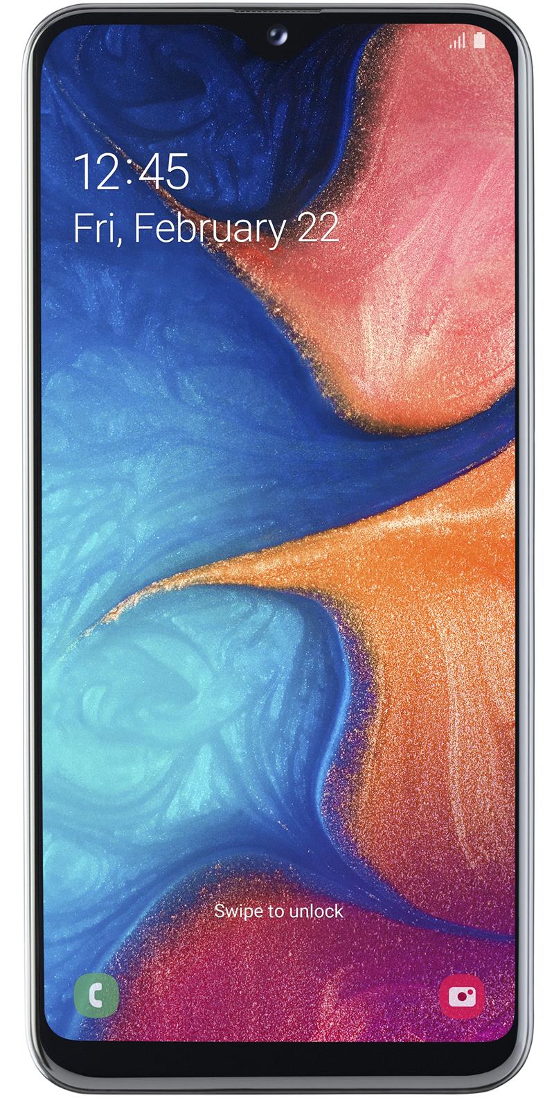 Samsung Galaxy A20e SM-A202F 14,7 cm (5.8"") 3 GB 32 GB Dual SIM 4G USB Type-C Wit Android 9.0 3000 mAh