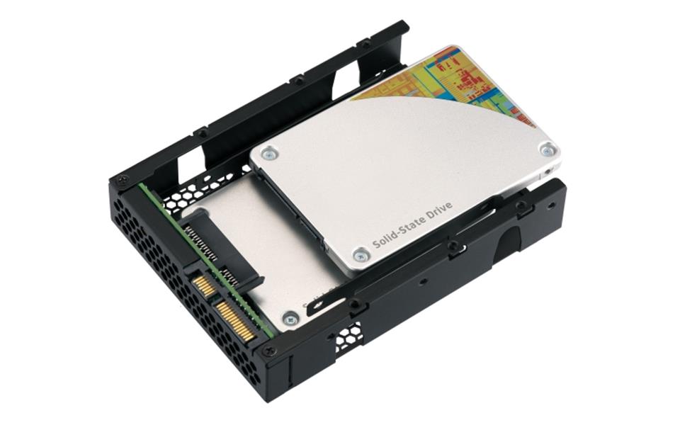 QNAP QDA-A2AR behuizing voor opslagstations HDD-/SSD-behuizing Zwart 2.5""