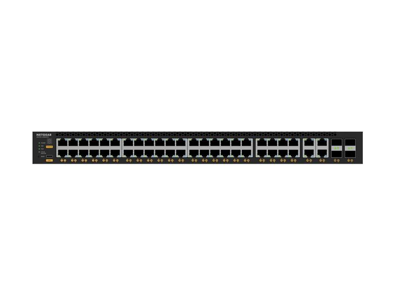 NETGEAR M4350-44M4X4V Managed L3 2.5G Ethernet (100/1000/2500) Power over Ethernet (PoE) 1U Zwart