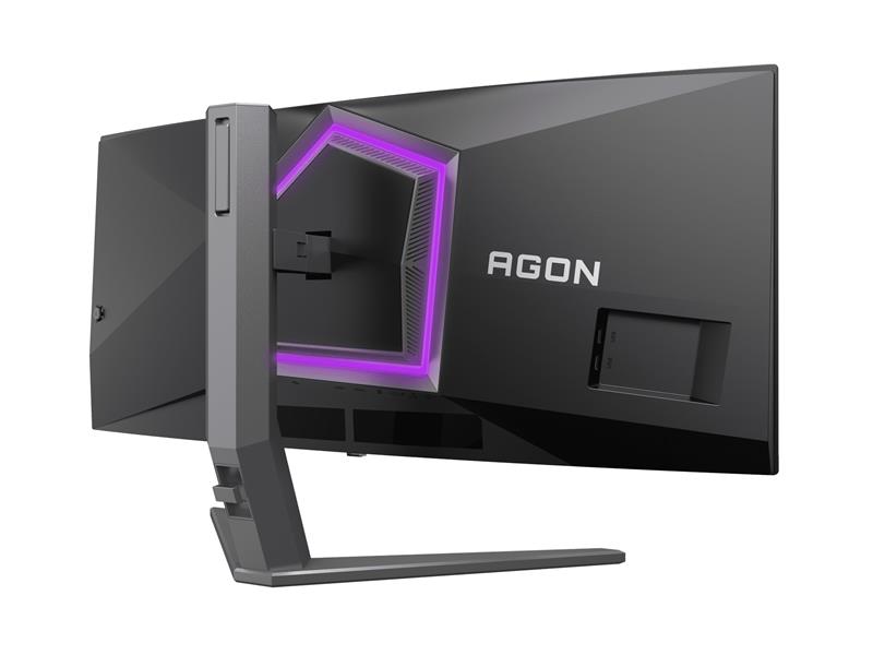 AOC AGON PRO AG346UCD computer monitor 86,4 cm (34"") 3440 x 1440 Pixels Wide Quad HD QDOLED Zwart, Grijs