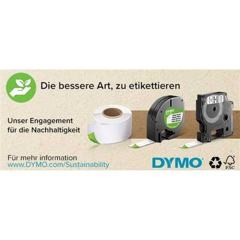 DYMO Value Pack Wit Zelfklevend printerlabel