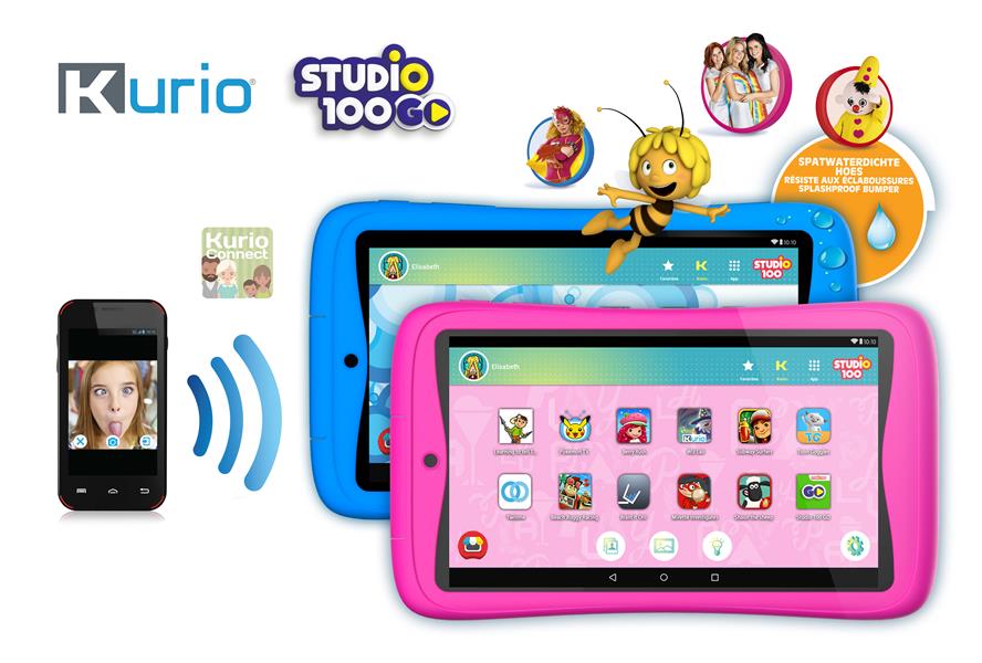 Kurio Tab Connect Studio 100 blauw 7 inch 16 GB