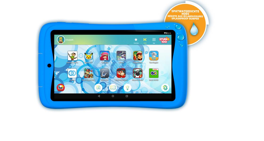 Kurio Tab Connect Studio 100 blauw 7 inch 16 GB