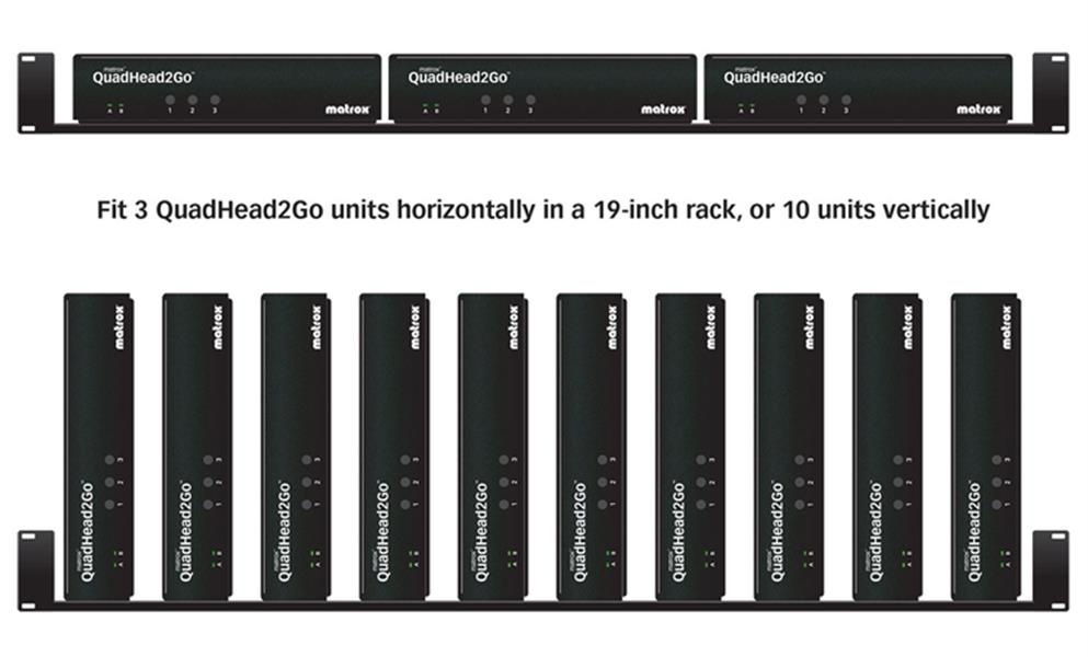 Matrox QuadHead2Go Q185 Multi-Monitor Controller Appliance / Q2G-DP4K