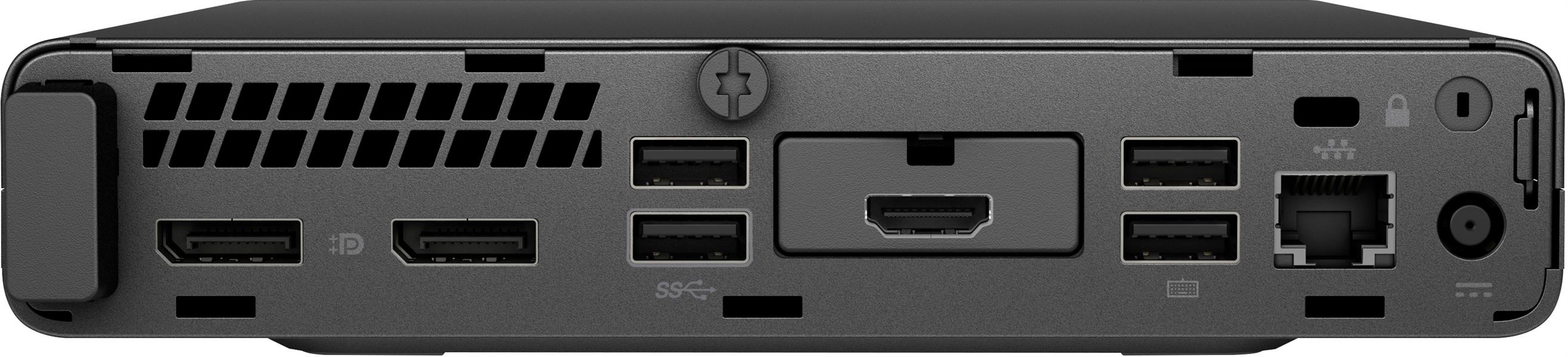 HP ProDesk 400 G5 Intel® 9ste generatie Core™ i3 i3-9100 4 GB DDR4-SDRAM 128 GB SSD Zwart, Zilver Mini PC