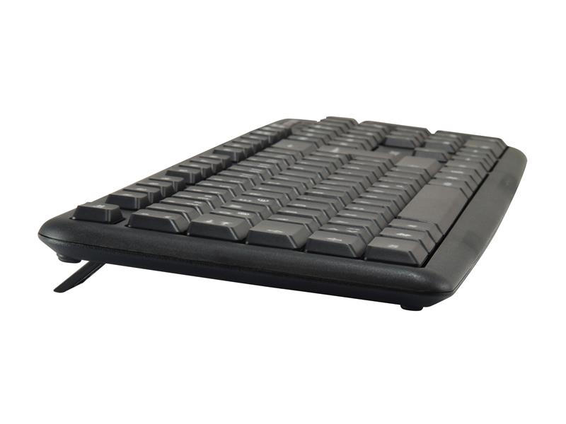 Equip 245200 toetsenbord USB QWERTY Duits Zwart