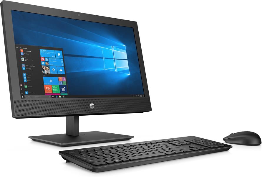 HP ProOne 400 G5 60,5 cm (23.8"") 1920 x 1080 Pixels Intel® 9de generatie Core™ i5 8 GB DDR4-SDRAM 256 GB SSD Wi-Fi 5 (802.11ac) Zwart Alles-in-één-pc