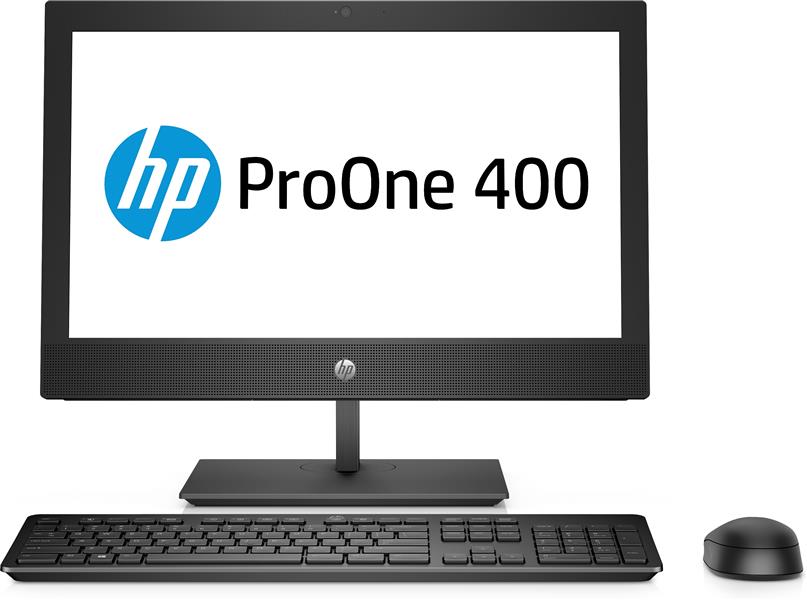 HP ProOne 400 G5 60,5 cm (23.8"") 1920 x 1080 Pixels Intel® 9de generatie Core™ i5 8 GB DDR4-SDRAM 256 GB SSD Wi-Fi 5 (802.11ac) Zwart Alles-in-één-pc