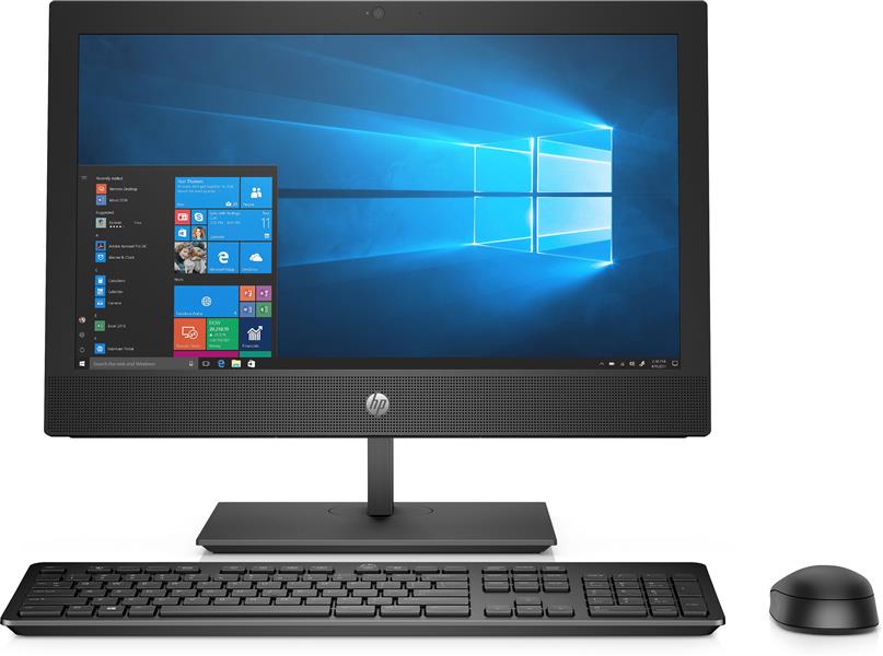 HP ProOne 400 G5 60,5 cm (23.8"") 1920 x 1080 Pixels Intel® 9de generatie Core™ i5 8 GB DDR4-SDRAM 256 GB SSD Wi-Fi 5 (802.11ac) Zwart Alles-in-één-pc