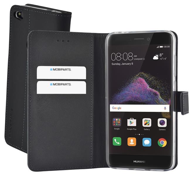 Mobiparts Premium Wallet TPU Case Huawei P8/P9 Lite (2017) Black