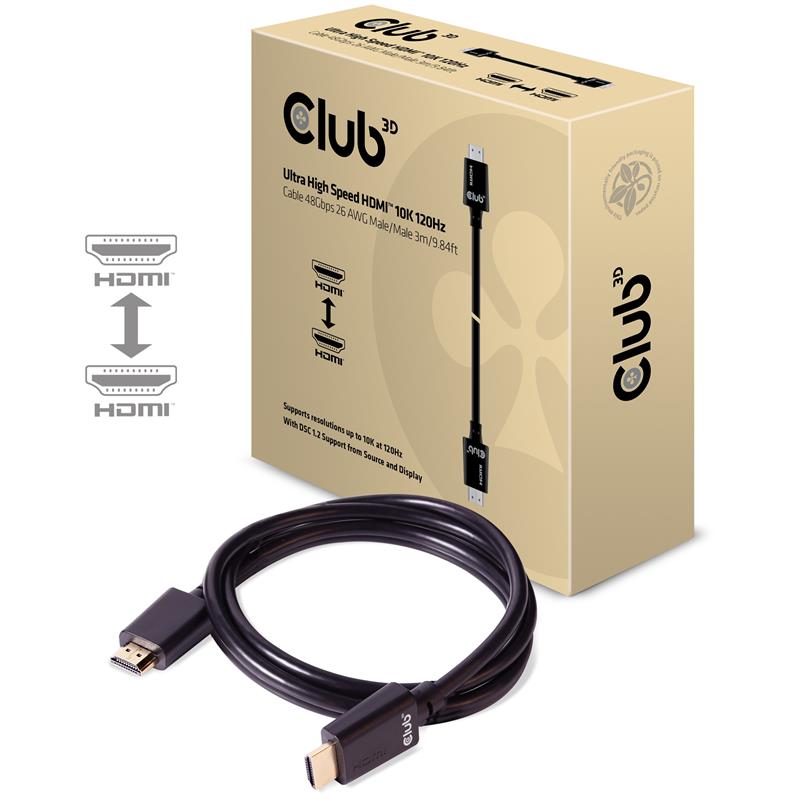 CLUB3D cac-1373 HDMI Zwart