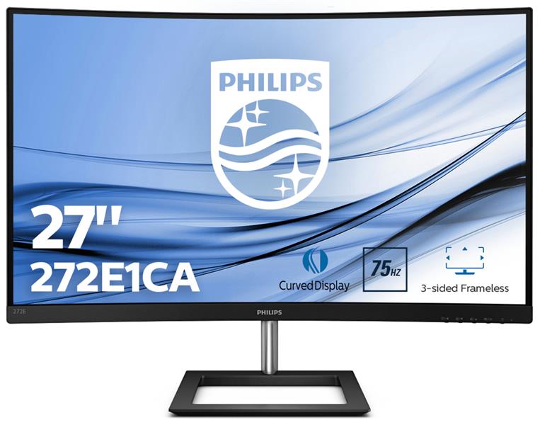Philips E Line 272E1CA/00 LED display 68,6 cm (27"") 1920 x 1080 Pixels Full HD LCD Zwart