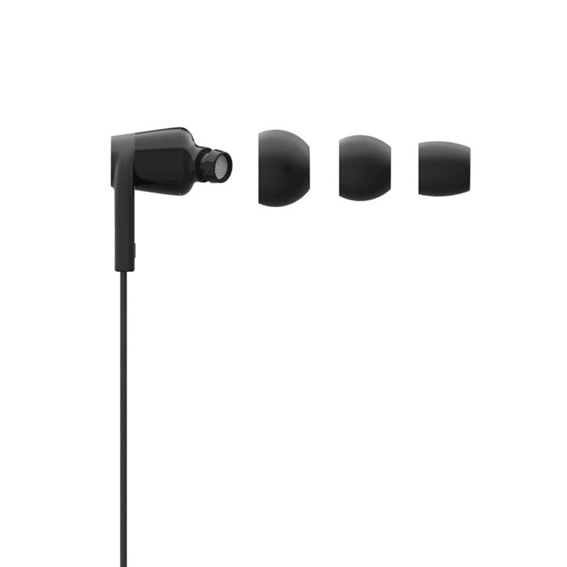 Belkin ROCKSTAR™ in-ear oordopjes met USB-C connector - Zwart