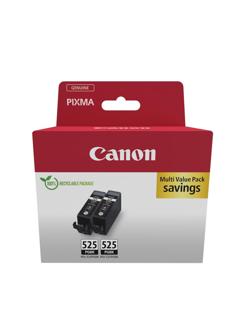 CANON PGI-525 Ink Cartridge PGBK 2XPack