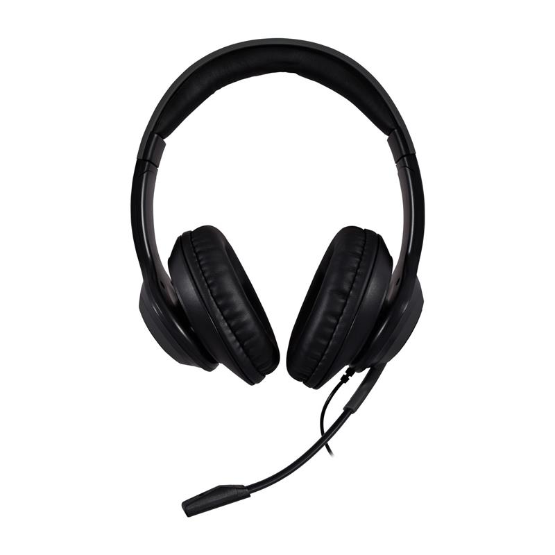 V7 HC701 hoofdtelefoon/headset Bedraad Hoofdband Oproepen/muziek USB Type-A Zwart