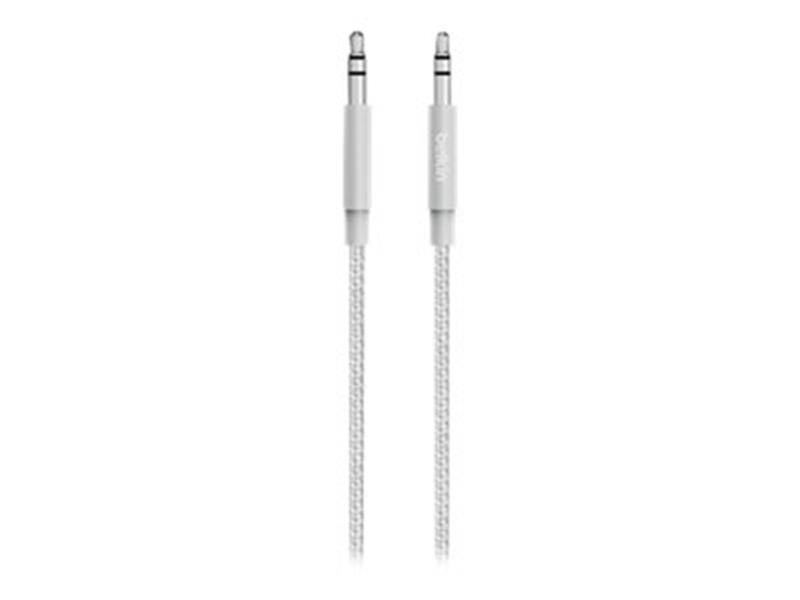 Belkin AV10164BT04-SLV audio kabel 1,2 m 3.5mm Zilver