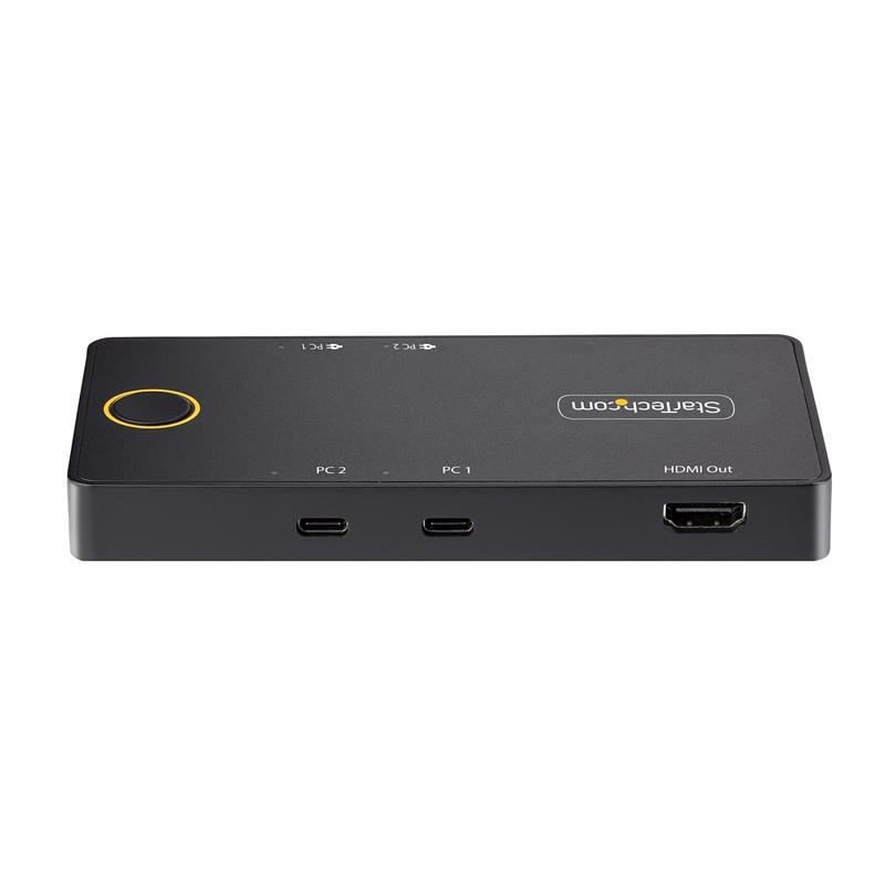 StarTech.com C2-H46-UC2-PD-KVM KVM-switch Zwart