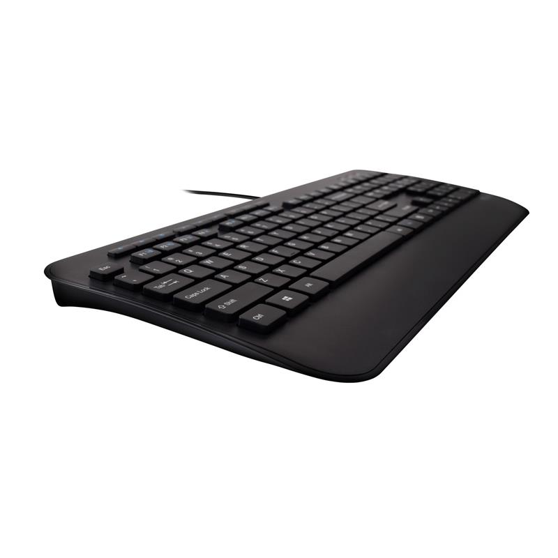 V7 CKU300FR toetsenbord Inclusief muis USB AZERTY Frans Zwart