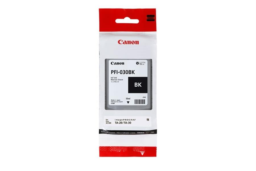 Canon PFI-030BK inktcartridge 1 stuk(s) Origineel Zwart