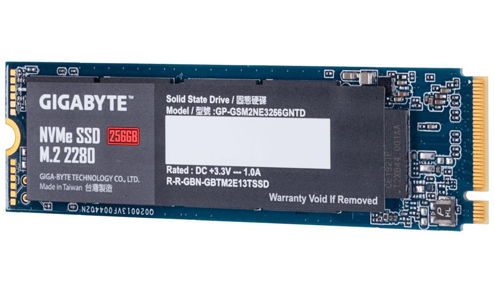 Gigabyte GP-GSM2NE3256GNTD internal solid state drive M.2 256 GB PCI Express 3.0 NVMe
