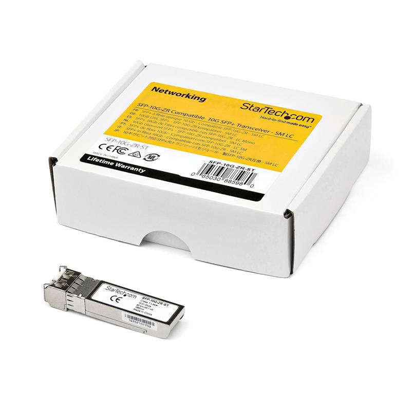 StarTech.com SFP+ transceiver - enkele modus connector - stroomafwaarts - Cisco SFP-10G-BX-D-20 compatibel