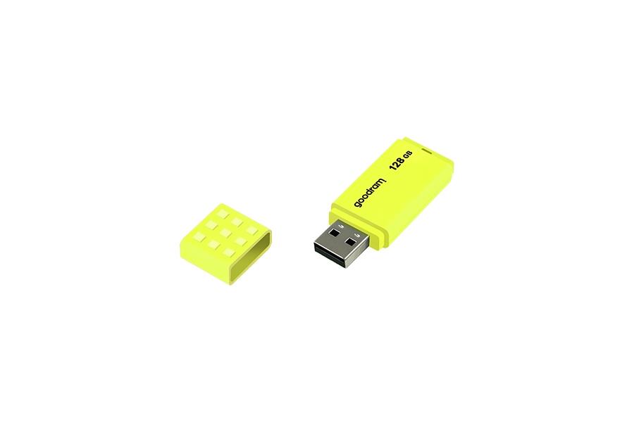 Goodram UME2 USB flash drive 128 GB USB Type-A 2.0 Geel
