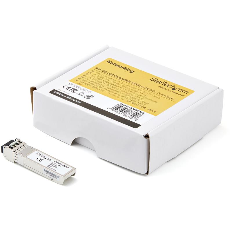 StarTech.com Cisco SFP-10G-ZR compatibel SFP+ module 10GBase-ZR glasvezel optische transceiver 80 km (SFP-10G-ZR-ST)