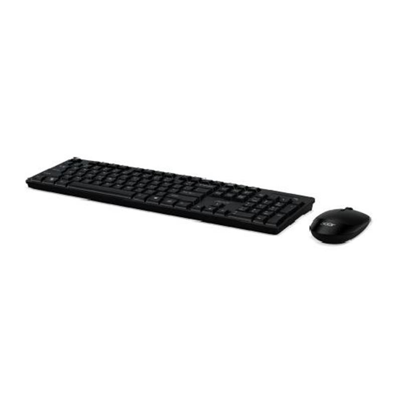 Acer Combo 100 toetsenbord Inclusief muis RF Draadloos QWERTY US International Zwart