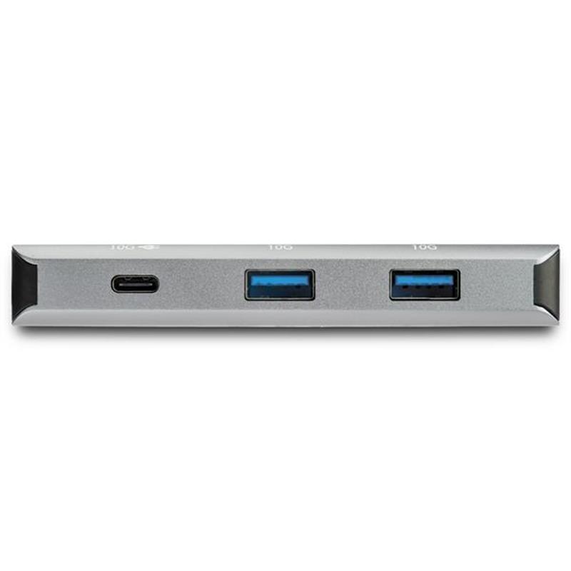 StarTech.com 4-poorts USB-C hub met Power Delivery 10Gbps 3x USB-A en 1x USB-C