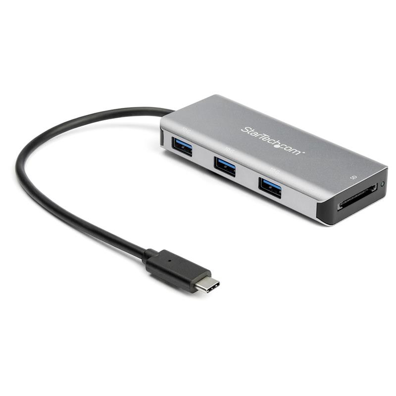 StarTech.com 3-poorts USB-C hub met SD kaartlezer 10 Gbps 3x USB-A