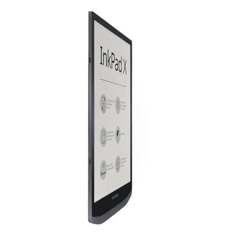 Pocketbook InkPad X e-book reader Touchscreen 32 GB Wi-Fi Zwart Zilver