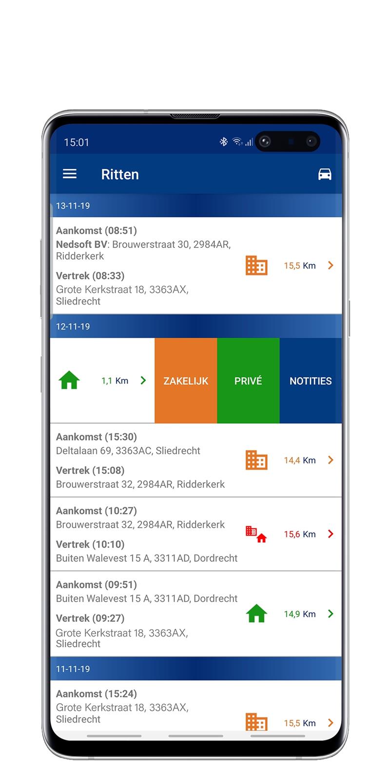 Nedsoft RittenRegistratie Plus