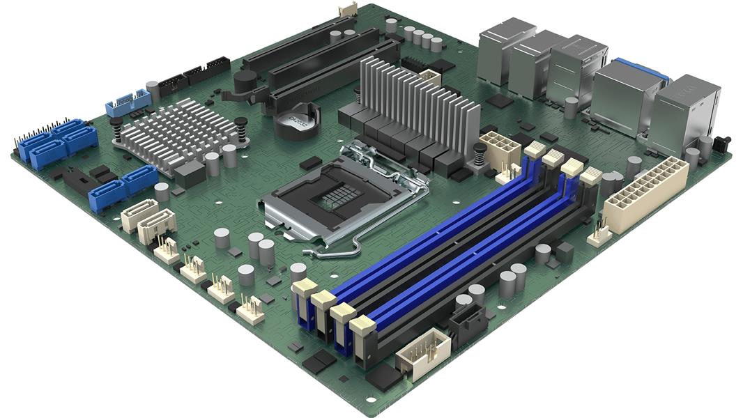 Intel DBM10JNP2SB moederbord Intel C246 LGA 1151 (Socket H4) micro ATX