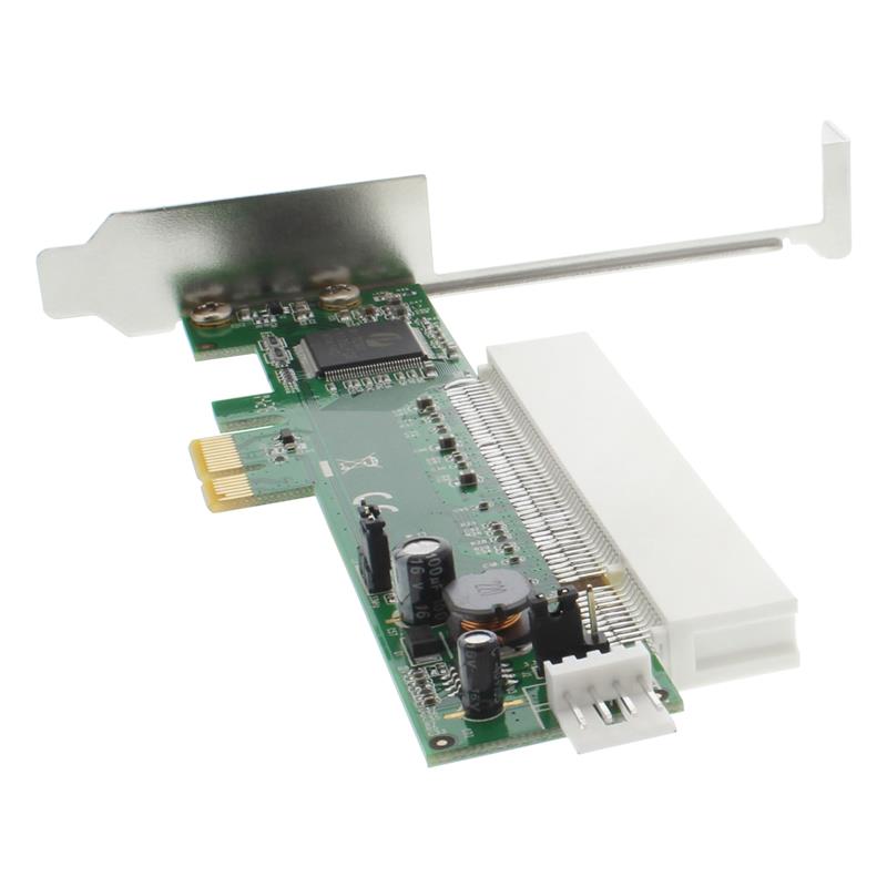 InLine PCI Interface Adapter to PCIe Interface Card use legacy PCI in modern PC