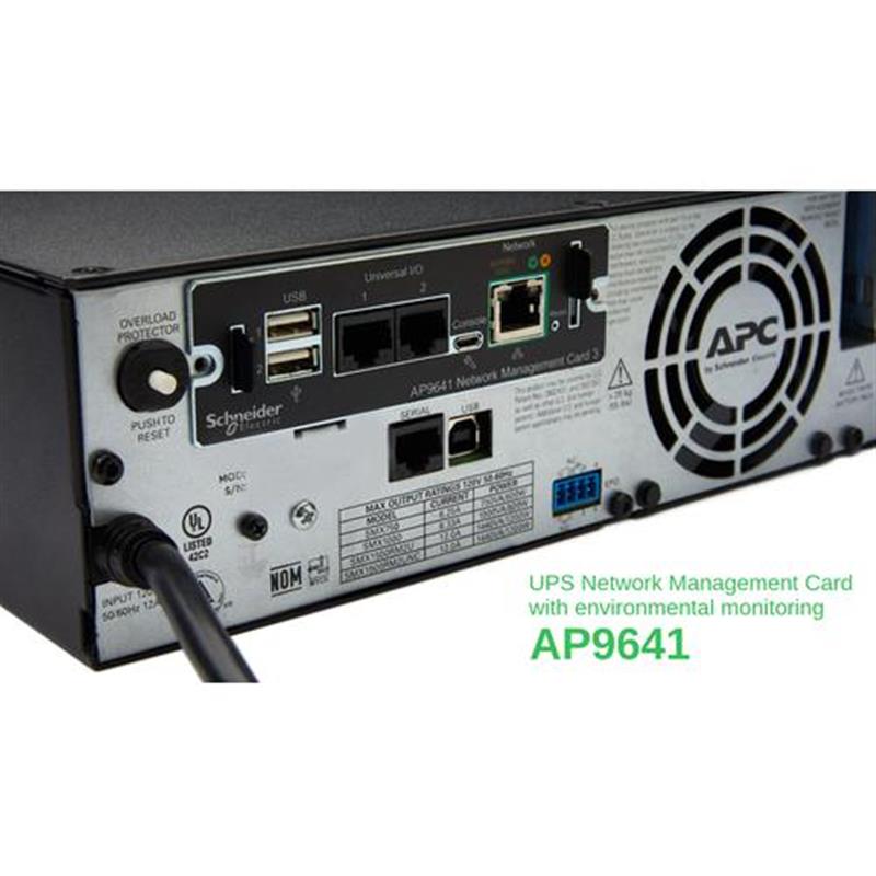 APC Smart-UPS Netwerk Management Card met omgevings bewaking gen3 