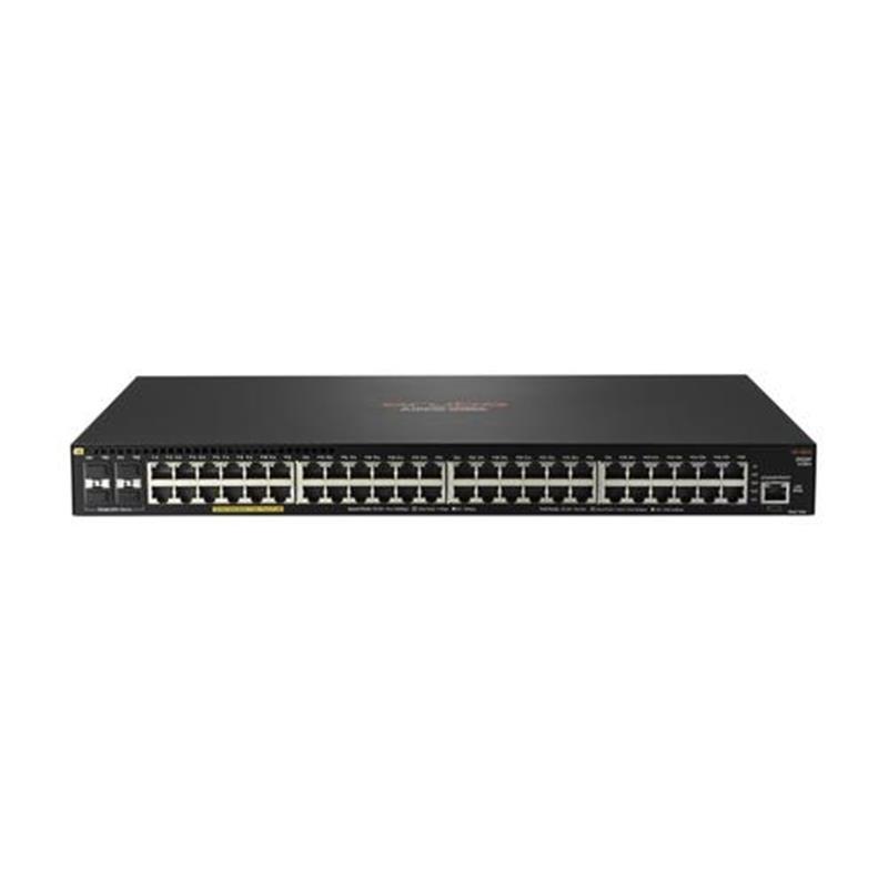 Aruba CM 2930F 48G PoE 4SFP 740W Managed L3 Gigabit Ethernet 10 100 1000 Power over Ethernet PoE 1U Zwart
