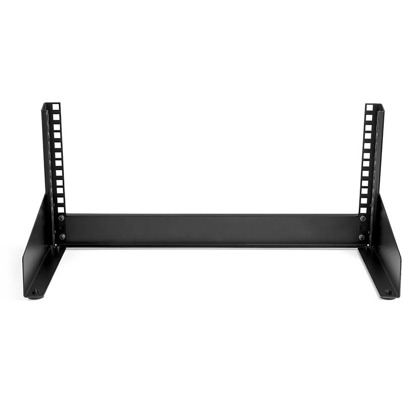 StarTech.com 4U 19"" Bureau Open Frame Rack, 2 Post, Vrijstaand IT Netwerk Rack voor Switch/Patchpaneel/Data/AV/IT/Communicatie Apparatuur met Kooimoe