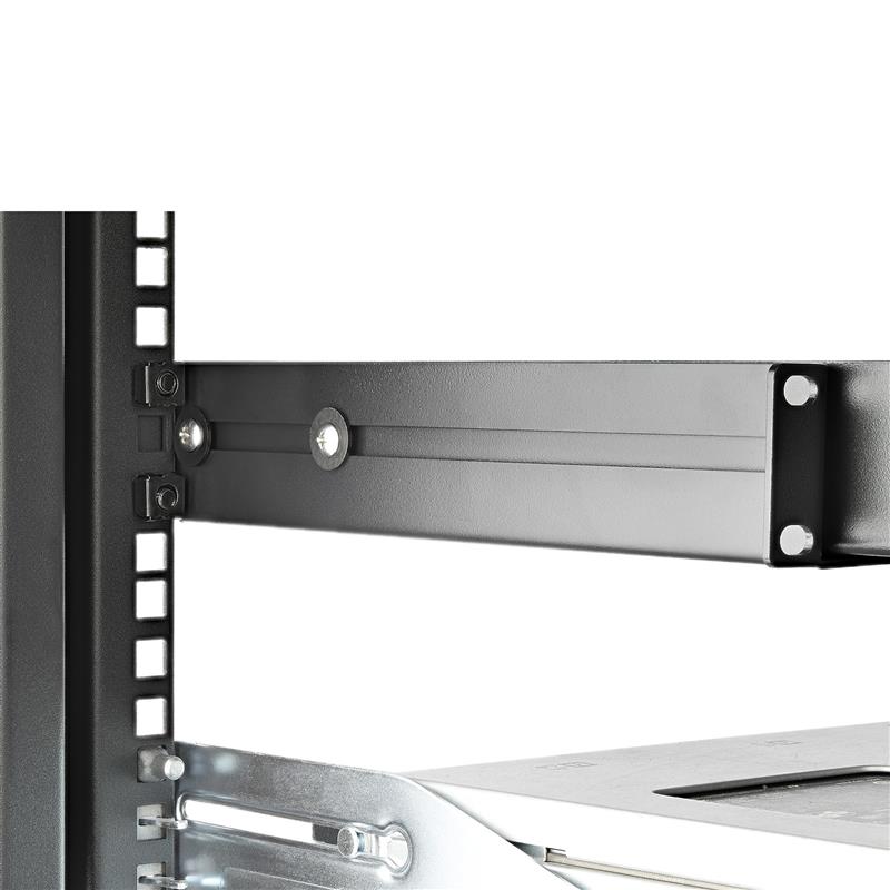 StarTech.com 1U 19"" Server Rack Rails, Verstelbare Diepte (61 tot 91cm), Universeel 4 Post Rack Mount Rails, Mounting Rail Kit voor Netwerk/Server/UP