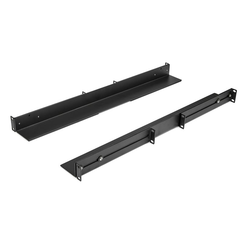 StarTech.com 1U 19"" Server Rack Rails, Verstelbare Diepte (61 tot 91cm), Universeel 4 Post Rack Mount Rails, Mounting Rail Kit voor Netwerk/Server/UP