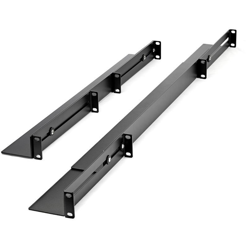 StarTech.com 1U 19"" Server Rack Rails, Verstelbare Diepte (61 tot 91cm), Universeel 4 Post Rack Mount Rails, Mounting Rail Kit voor Netwerk/Server/UP