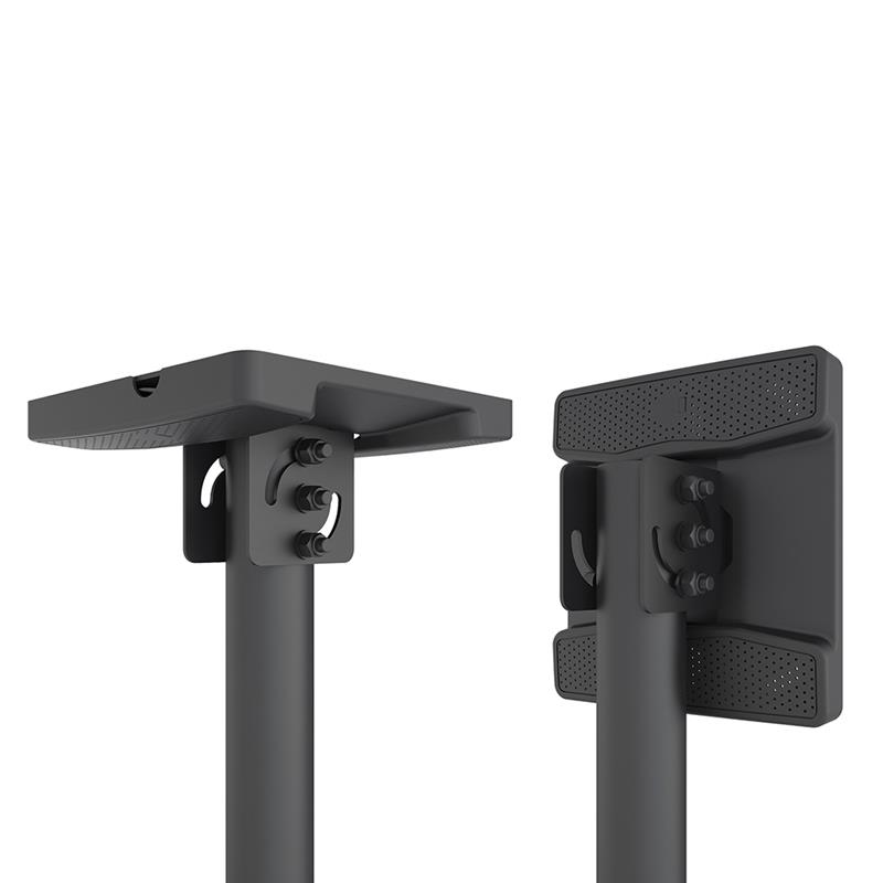 TV Monitor Ceiling Mount for 32 inch-75 inch Screen Height Adjustable - Black