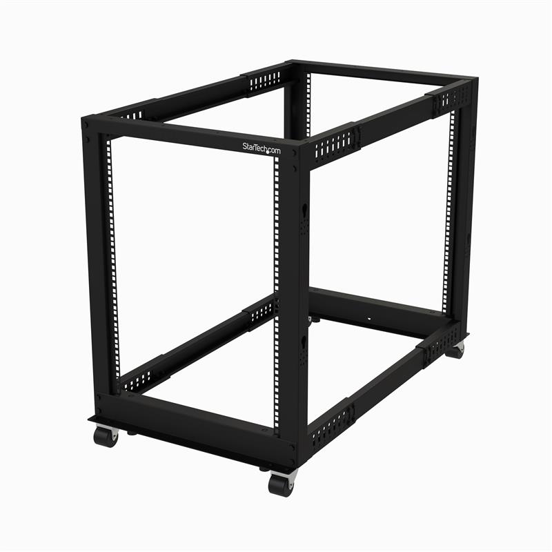 StarTech.com 15U open frame rack - 4 stijlen - verstelbare diepte