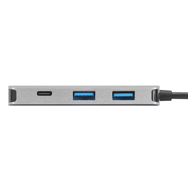 Targus ACH228 USB-C 2x USB-A+2x USB-C Zilver